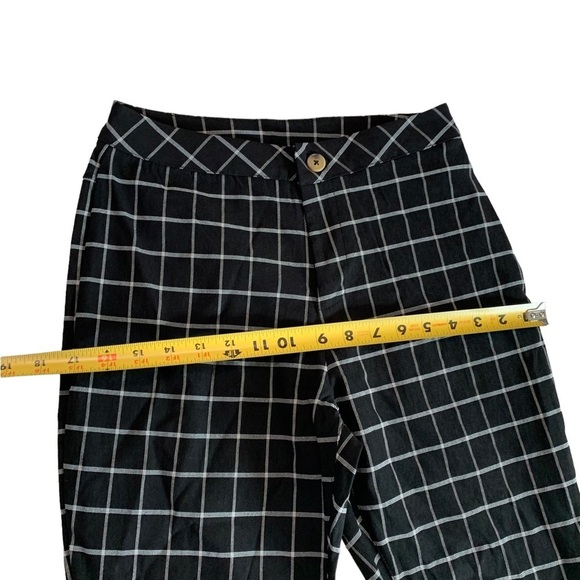 PS/LA Grid Pattern Black & White Pants Size Medium - Picture 10 of 16